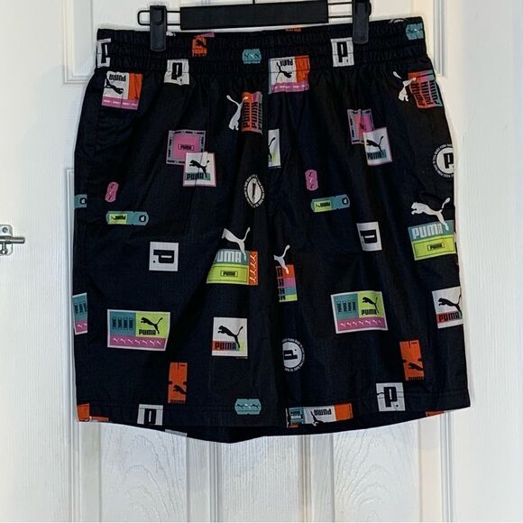 PUMA Brand LOVE Printed Men's Shorts Size Large - Picture 10 of 11
